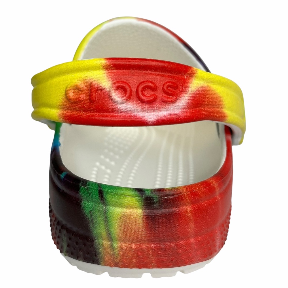 Crocs Classic Women’s Tie Dye Clogs Size 6/Mens 4 Multicolor Water Friendly - Picture 12 of 13